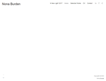 Tablet Screenshot of nonaburden.com